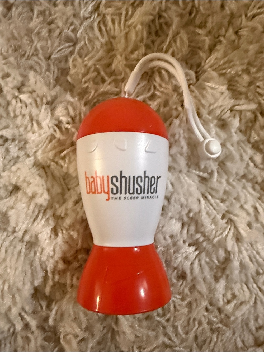 Baby Shusher Red & White Portable Infant Sleep Soother